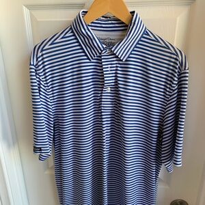 Straight Down Golf Shirt size med
